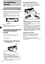 Preview for 24 page of Sony XR-CA360 Operating Instructions Manual