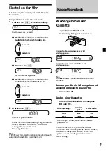 Preview for 29 page of Sony XR-CA370 Operating Instructions Manual