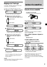 Предварительный просмотр 51 страницы Sony XR-CA370 Operating Instructions Manual