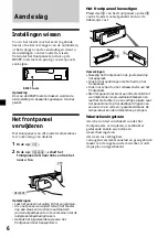 Preview for 94 page of Sony XR-CA370 Operating Instructions Manual