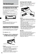 Предварительный просмотр 30 страницы Sony XR-CA400 Operating Instructions Manual