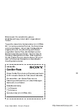 Предварительный просмотр 124 страницы Sony XR-CA400 Operating Instructions Manual