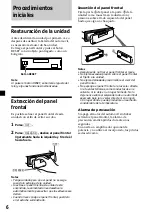 Предварительный просмотр 24 страницы Sony XR-CA420 Operating Instructions Manual