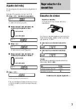 Предварительный просмотр 25 страницы Sony XR-CA420 Operating Instructions Manual