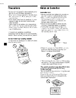 Preview for 6 page of Sony XR-CA600X - Fm/mw/sw Cassette Car Stereo Operating Instructions Manual