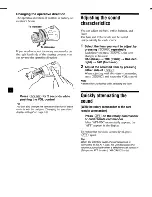 Preview for 14 page of Sony XR-CA600X - Fm/mw/sw Cassette Car Stereo Operating Instructions Manual