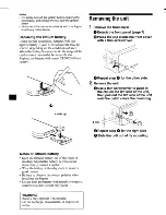 Preview for 24 page of Sony XR-CA600X - Fm/mw/sw Cassette Car Stereo Operating Instructions Manual