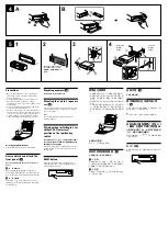 Предварительный просмотр 3 страницы Sony XR-CA624X Installation/Connections