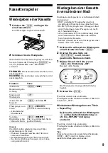 Preview for 39 page of Sony XR-CA630X Operating Instructions Manual