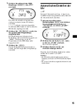 Preview for 45 page of Sony XR-CA630X Operating Instructions Manual