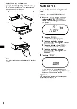 Preview for 34 page of Sony XR-CA640X Operating Instructions Manual