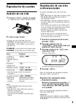 Preview for 35 page of Sony XR-CA640X Operating Instructions Manual