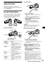 Preview for 39 page of Sony XR-CA640X Operating Instructions Manual