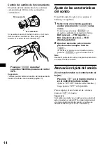 Preview for 40 page of Sony XR-CA640X Operating Instructions Manual