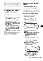 Preview for 35 page of Sony XR-CA650X - Fm-am Cassette Car Stereo Operating Instructions Manual