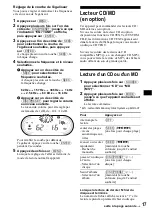 Preview for 41 page of Sony XR-CA650X - Fm-am Cassette Car Stereo Operating Instructions Manual