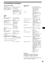 Preview for 47 page of Sony XR-CA650X - Fm-am Cassette Car Stereo Operating Instructions Manual