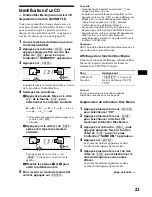 Preview for 81 page of Sony XR-CA800 Operating Instructions Manual