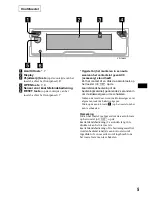 Preview for 123 page of Sony XR-CA800 Operating Instructions Manual