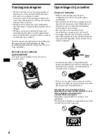 Preview for 124 page of Sony XR-CA800 Operating Instructions Manual