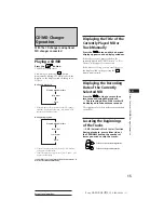 Предварительный просмотр 15 страницы Sony XR-F21RDS Operating Instructions Manual