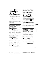 Предварительный просмотр 17 страницы Sony XR-F21RDS Operating Instructions Manual