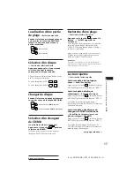 Предварительный просмотр 45 страницы Sony XR-F21RDS Operating Instructions Manual