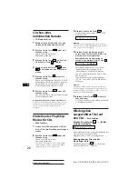 Предварительный просмотр 83 страницы Sony XR-F21RDS Operating Instructions Manual