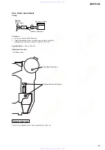 Предварительный просмотр 15 страницы Sony XR-F5100 Installation/Connections Servise Manual
