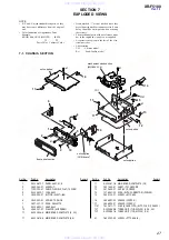 Предварительный просмотр 27 страницы Sony XR-F5100 Installation/Connections Servise Manual