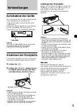 Preview for 23 page of Sony XR-L240 Operating Instructions Manual