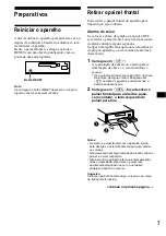 Preview for 89 page of Sony XR-L500 Operating Instructions Manual