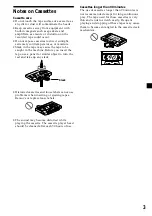 Предварительный просмотр 3 страницы Sony XR-M500R Operating Instructions Manual