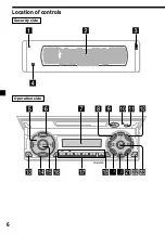 Предварительный просмотр 6 страницы Sony XR-M500R Operating Instructions Manual