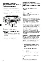 Предварительный просмотр 16 страницы Sony XR-M500R Operating Instructions Manual