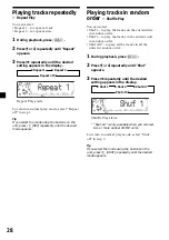 Предварительный просмотр 28 страницы Sony XR-M500R Operating Instructions Manual