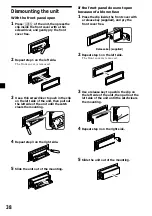 Предварительный просмотр 38 страницы Sony XR-M500R Operating Instructions Manual