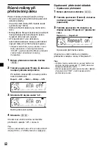 Предварительный просмотр 54 страницы Sony XR-M500R Operating Instructions Manual