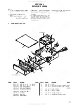 Предварительный просмотр 51 страницы Sony XR-M500R Service Manual