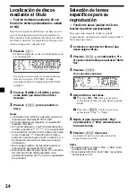 Предварительный просмотр 88 страницы Sony XR-M550 Primary Operating Instructions Manual