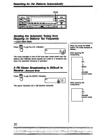 Preview for 22 page of Sony XR-U880 Operating Instructions Manual