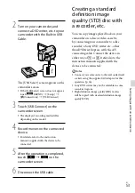 Preview for 53 page of Sony XR160 Operating Manual