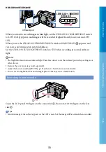 Preview for 36 page of Sony XR500VE Handbook