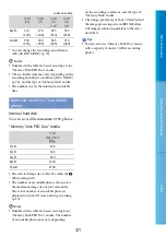 Preview for 121 page of Sony XR500VE Handbook