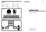 Preview for 1 page of Sony XS-122X Installation Instructions