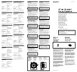 Sony XS-A1726 Installation/Connections preview