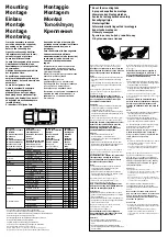 Preview for 3 page of Sony XS-A824 Installation/Connections