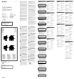 Sony XS-F1027SE Instruction & Operation Manual preview