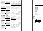 Предварительный просмотр 1 страницы Sony XS-F1323 Instructions