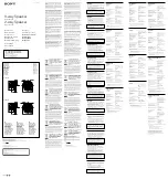 Sony XS-F1327SE Instruction & Operation Manual preview